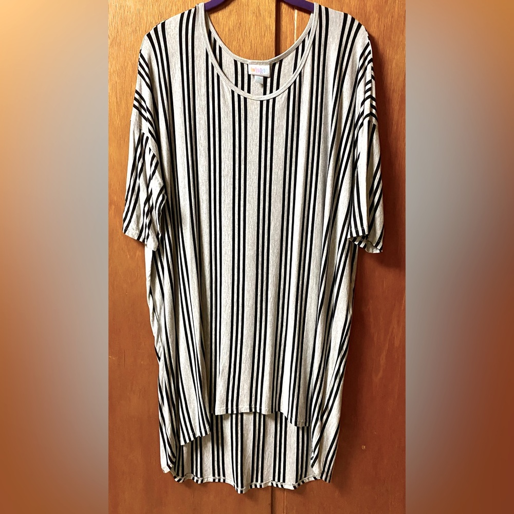 LuLaRoe  Striped “Irma” Tunic (Retired Style; no longer in production)